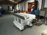Press frame in S235 JR steel, weight: 700kg