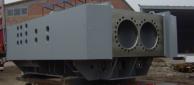 Shear frame, weight 8T, dimensions 5mX2, 4mX1, 6m