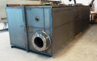 11000 litre capacity hydraulic tank tested for watertightness
