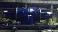 Mechanically-welded unit on lorry Ø 3200 Lg 9200 weight 48T