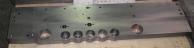 Precision press flank, machined digitally